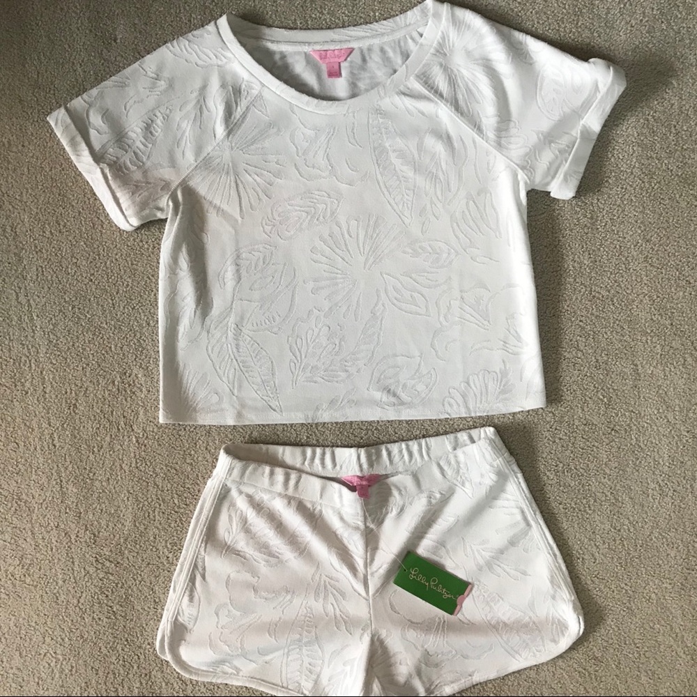 Lilly Pulitzer matching top and bottom set